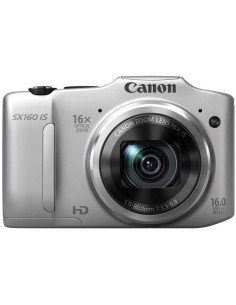 Canon PowerShot SX160 IS 1 2.3" Fotocamera compatta 16 MP CCD 4608 x 3456 Pixel Argento