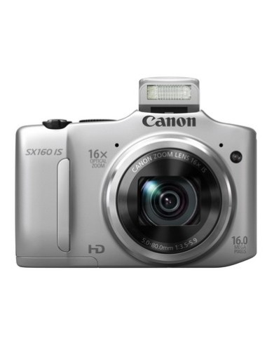 Canon PowerShot SX160 IS 1 2.3" Fotocamera compatta 16 MP CCD 4608 x 3456 Pixel Argento