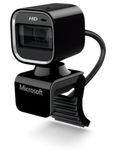 Microsoft LifeCam HD-6000 webcam 1 MP 1280 x 720 Pixel USB 2.0 Nero