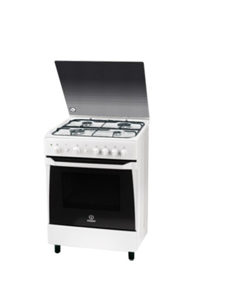 Indesit KN6G21S(W) I S cucina Gas Bianco