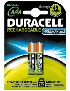 Duracell Stays Charged, AAA Batteria ricaricabile Nichel-Metallo Idruro (NiMH)