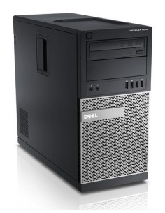 DELL OptiPlex 9010 MT DDR3-SDRAM i7-3770 Mini Tower Intel® Core™ i7 4 GB 500 GB HDD Windows 7 Professional PC Nero, Argento 2