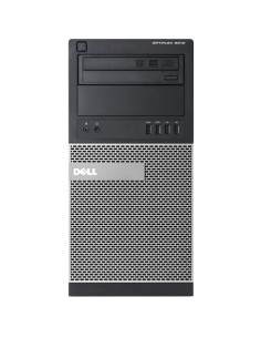 DELL OptiPlex 9010 DDR3-SDRAM i7-3770 Mini Tower Intel® Core™ i7 8 GB 1000 GB HDD Windows 7 Professional PC Nero, Argento