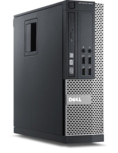 DELL OptiPlex 9010 DDR3-SDRAM i7-3770 SFF Intel® Core™ i7 8 GB 1000 GB HDD Windows 8 Pro PC Nero, Argento