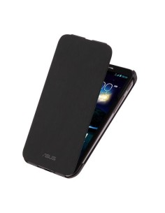 ASUS Bottom Flip Cover custodia per cellulare Custodia flip a libro Nero