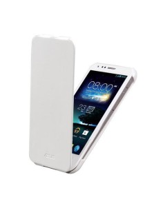 ASUS Bottom Flip Cover custodia per cellulare Custodia flip a libro Bianco