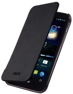 ASUS Side Flip Cover custodia per cellulare Custodia flip a libro Nero