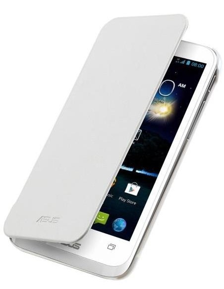 ASUS Side Flip Cover custodia per cellulare Custodia flip a libro Bianco