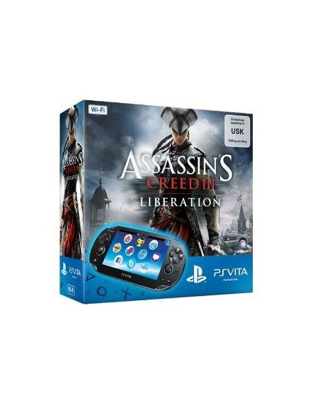 Sony PS Vita WiFi + Assassin's Creed III  Liberation console da gioco portatile 12,7 cm (5") Touch screen Wi-Fi Nero