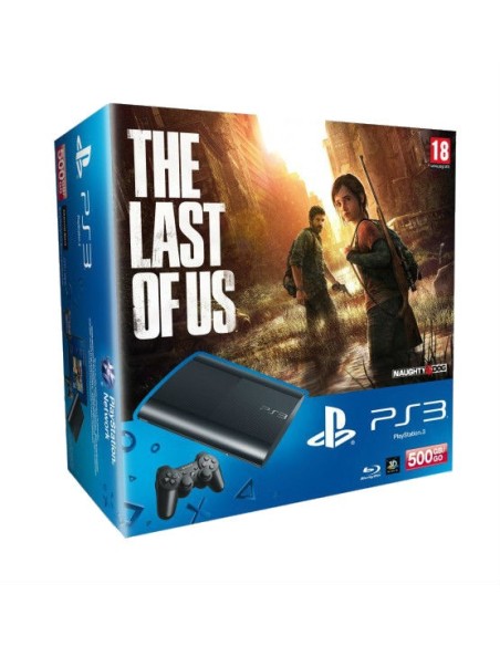 Sony 500GB PlayStation 3 + The Last of Us Wi-Fi Nero