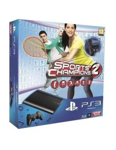 Sony 12GB, PlayStation 3 + Sports Champions 2 Wi-Fi Nero