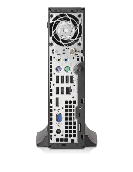 HP Compaq Elite 8300 DDR3-SDRAM i3-3220 USFF Intel® Core™ i3 4 GB 500 GB HDD Windows 7 Professional PC Nero, Argento
