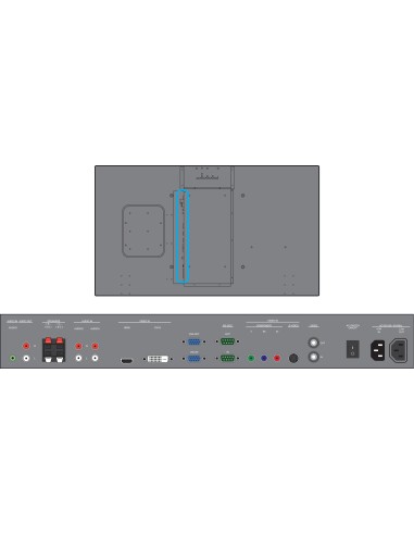 Philips BDL5531EL 00 visualizzatore di messaggi Pannello piatto per segnaletica digitale 138,7 cm (54.6") 450 cd m² Full HD Nero