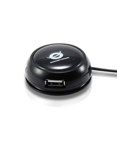 Conceptronic CS4USB2 hub di interfaccia 480 Mbit s Nero