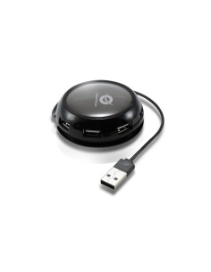 Conceptronic CS7USB2 hub di interfaccia 480 Mbit s Nero