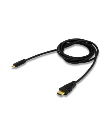 Conceptronic 1.8m HDMI - microHDMI M M cavo HDMI 1,8 m HDMI tipo A (Standard) HDMI tipo D (Micro) Nero
