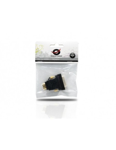 Conceptronic DVI - HDMI (F) DVI-D Nero
