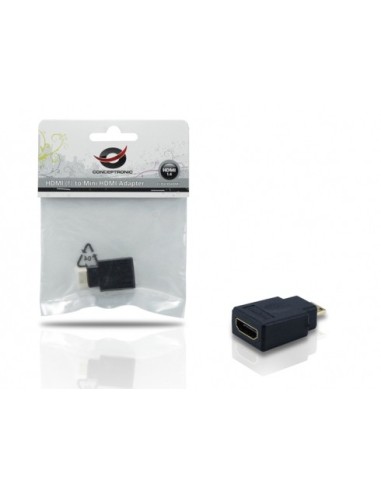 Conceptronic HDMI (F) - mini HDMI (M) Nero