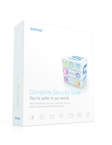 Sophos Complete Security Suite, RNW, Cross, 10-24u, 3Y Aggiornamento 3 anno i