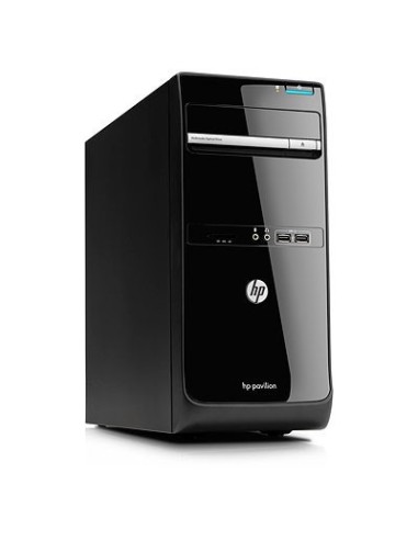 HP Pavilion p6-2401el DDR3-SDRAM i3-3220 Mini Tower Intel® Core™ i3 4 GB 500 GB HDD Windows 8 PC Nero