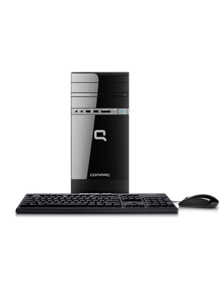 HP Compaq CQ2959EL DDR3-SDRAM E1-1200 Mini Tower AMD E 4 GB 500 GB HDD Windows 8 PC Nero