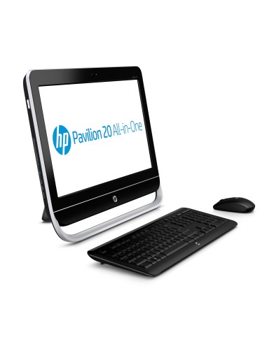HP Pavilion 20-b100el AMD E 50,8 cm (20") 1600 x 900 Pixel 4 GB DDR3-SDRAM 500 GB HDD PC All-in-one Windows 8 Nero