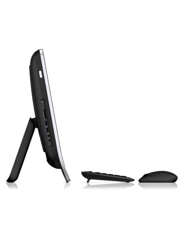 HP Pavilion 20-b100el AMD E 50,8 cm (20") 1600 x 900 Pixel 4 GB DDR3-SDRAM 500 GB HDD PC All-in-one Windows 8 Nero