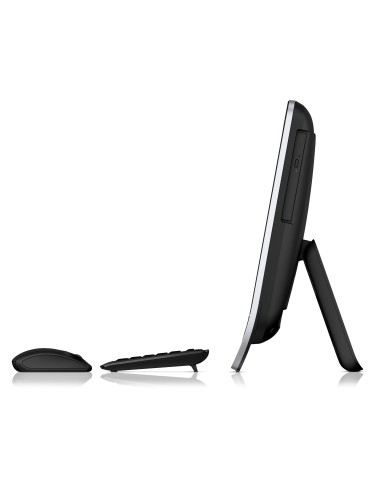 HP Pavilion 20-b100el AMD E 50,8 cm (20") 1600 x 900 Pixel 4 GB DDR3-SDRAM 500 GB HDD PC All-in-one Windows 8 Nero