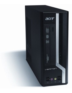 Acer Veriton X 2610G DDR3-SDRAM G640 SFF Intel® Pentium® 2 GB 500 GB HDD Windows 7 Home Premium PC Nero