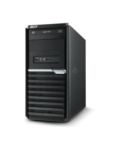 Acer Veriton M 290 DDR3-SDRAM G640 Micro Tower Intel® Pentium® 2 GB 500 GB HDD Windows 7 Professional PC Nero