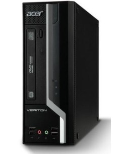 Acer Veriton X 2611G DDR3-SDRAM G1610 Intel® Celeron® G 2 GB 500 GB HDD Windows 7 Professional PC Nero
