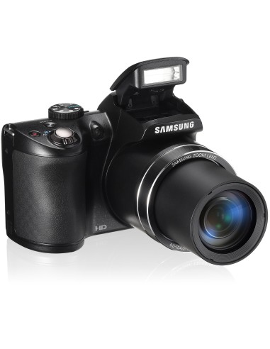 Samsung WB WB100 Fotocamera compatta 16,2 MP CCD 4608 x 3456 Pixel Nero