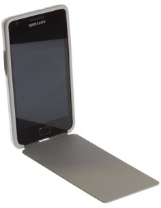 Samsung EF-C1A2WGEC custodia per cellulare Custodia flip a libro Grigio, Bianco