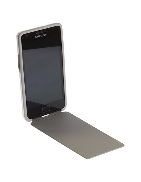 Samsung EF-C1A2WGEC custodia per cellulare Custodia flip a libro Grigio, Bianco