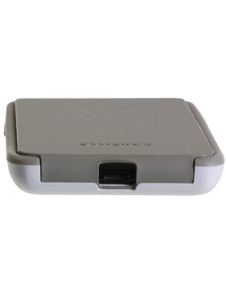 Samsung EF-C1A2WGEC custodia per cellulare Custodia flip a libro Grigio, Bianco