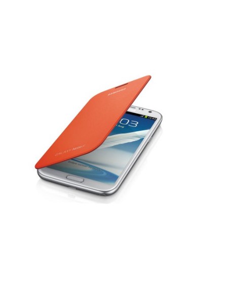 Samsung Flip Cover custodia per cellulare Custodia flip a libro Arancione