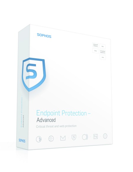 Sophos Endpoint Protection - Advanced, 5000+u, 12m
