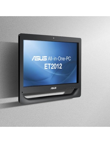 ASUS ET 2012AUTB-B16C AMD E 50,8 cm (20") 1600 x 900 Pixel Touch screen 4 GB DDR3-SDRAM 500 GB HDD Windows 7 Home Premium Nero