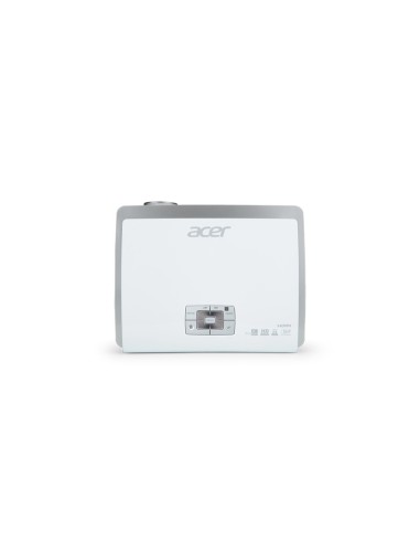 Acer Travel K330 videoproiettore Proiettore a raggio standard 500 ANSI lumen DLP WXGA (1280x800) Argento, Bianco