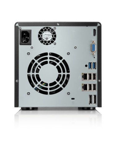 Fujitsu CELVIN NAS Q802 Desktop Collegamento ethernet LAN Nero D2700