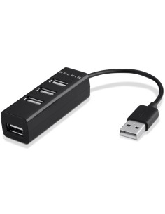 Belkin F4U045CW hub di interfaccia 480 Mbit s Nero 2