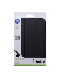 Belkin Cinema Stripe Multi Angle Case custodia per cellulare 20,3 cm (8") Custodia a libro Nero