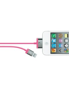 Belkin MIXIT ChargeSync, 2m cavo per cellulare Rosa USB A Apple 30-pin