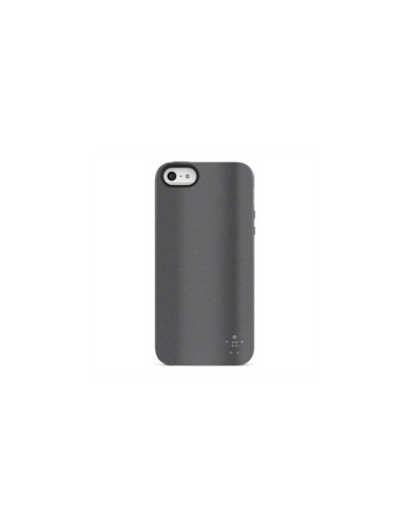 Belkin Grip Glam Matte iPhone 5 custodia per cellulare Cover Titanio