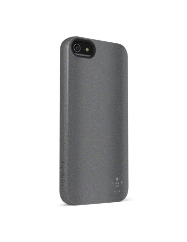 Belkin Grip Glam Matte iPhone 5 custodia per cellulare Cover Titanio