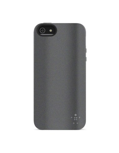 Belkin Grip Glam Matte iPhone 5 custodia per cellulare Cover Titanio