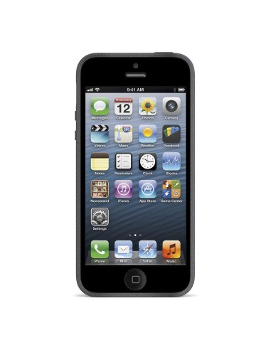 Belkin Grip Glam Matte iPhone 5 custodia per cellulare Cover Titanio