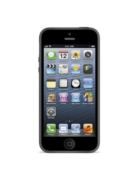 Belkin Grip Glam Matte iPhone 5 custodia per cellulare Cover Titanio