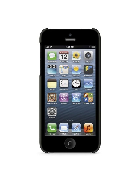 Belkin Shield Matte iPhone 5 custodia per cellulare Cover Nero