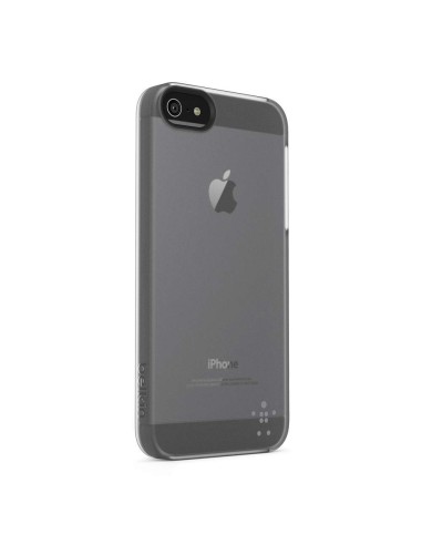 Belkin Shield Sheer Matte iPhone 5 custodia per cellulare Cover Trasparente, Bianco